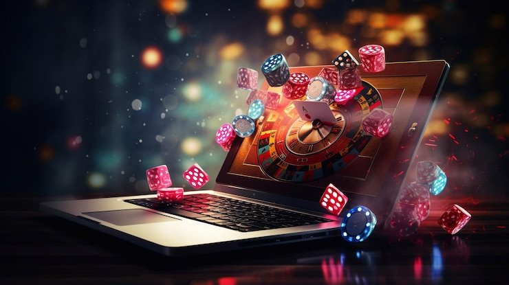 Antarmuka aplikasi mobile kandjitu menampilkan dashboard utama dengan permainan populer